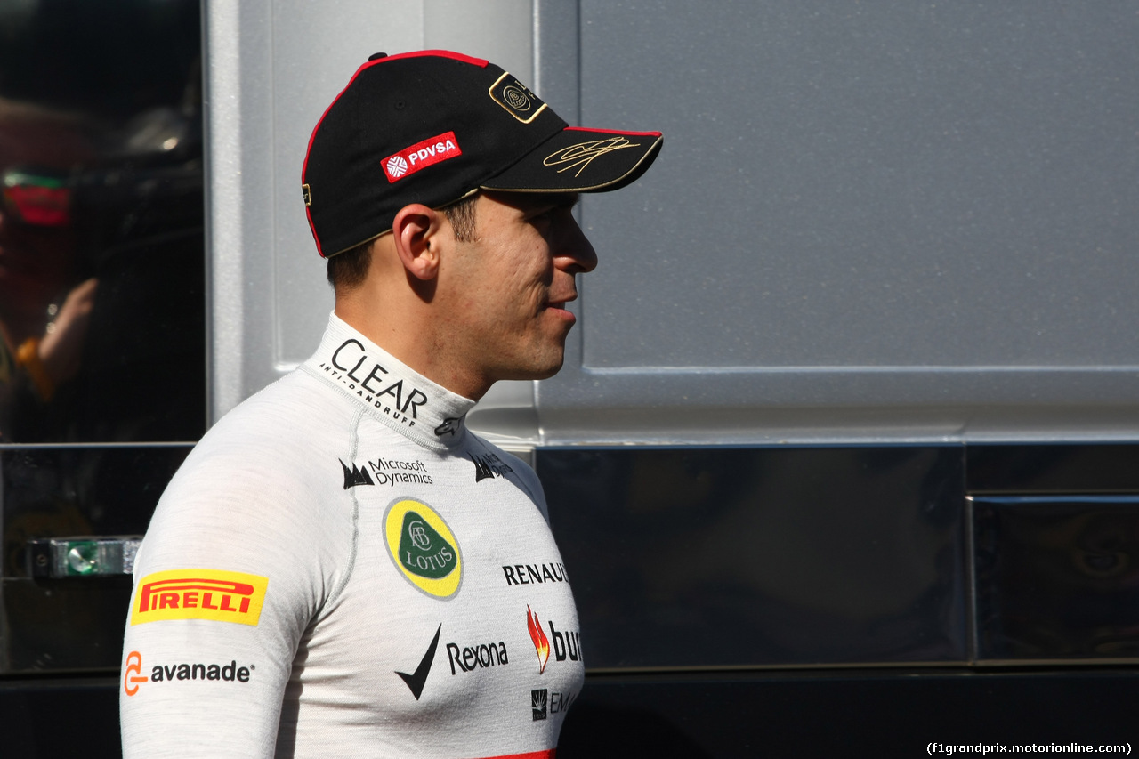 GP GERMANIA, 18.07.2014- Prove Libere 1, Pastor Maldonado (VEN) Lotus F1 Team, E22