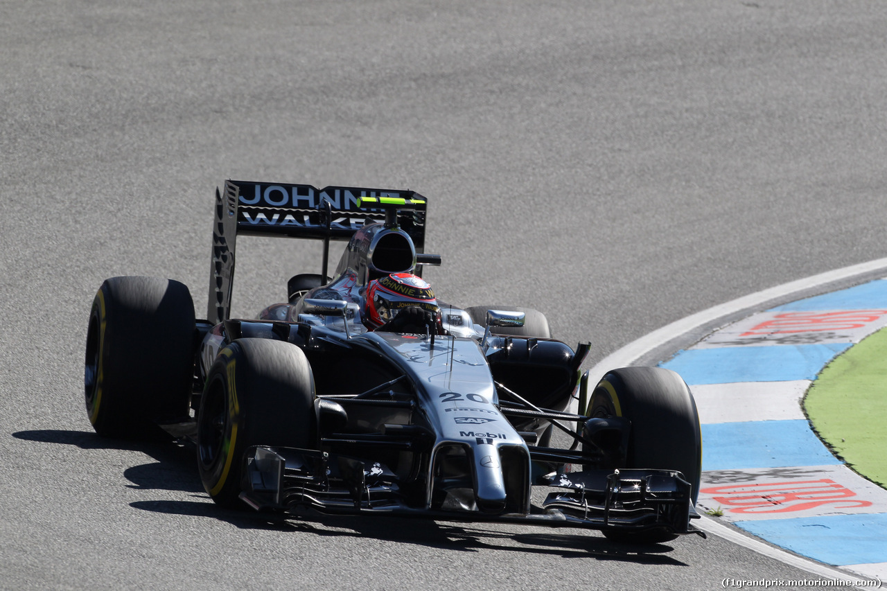 GP GERMANIA, 18.07.2014- Prove Libere 1, Kevin Magnussen (DEN) McLaren Mercedes MP4-29