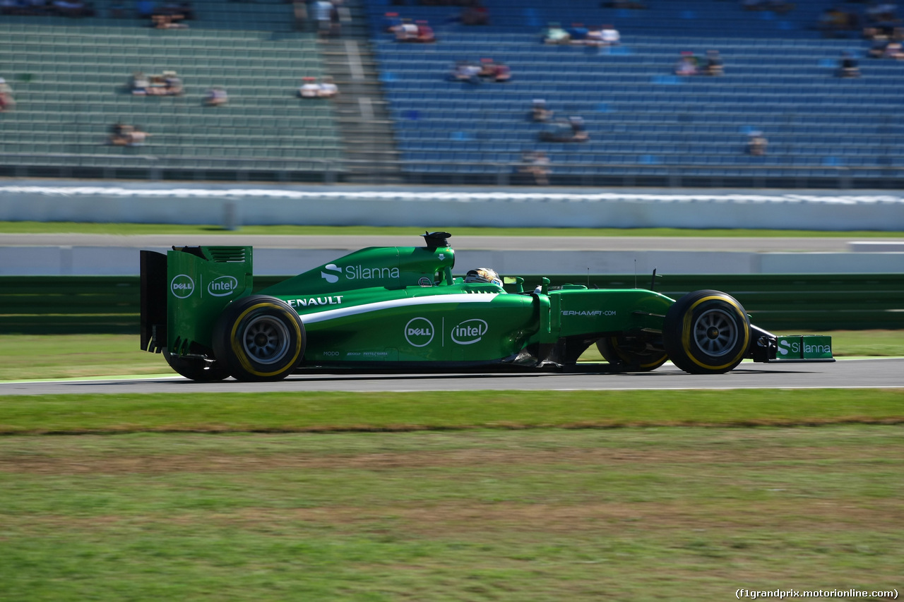 GP GERMANIA, 18.07.2014- Prove Libere 1, Kamui Kobayashi (JPN) Caterham F1 Team CT05