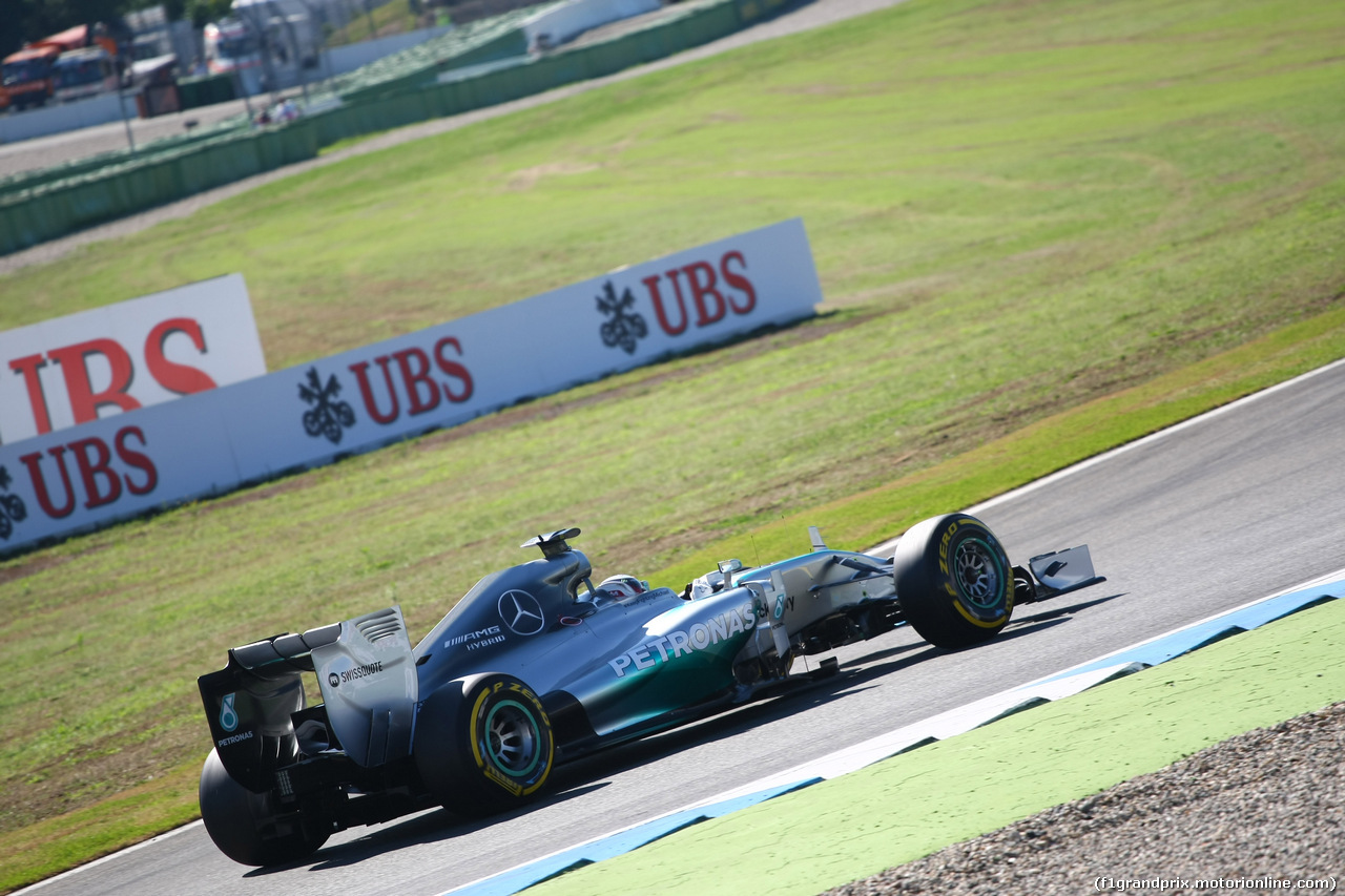 GP GERMANIA, 18.07.2014- Prove Libere 1, Lewis Hamilton (GBR) Mercedes AMG F1 W05