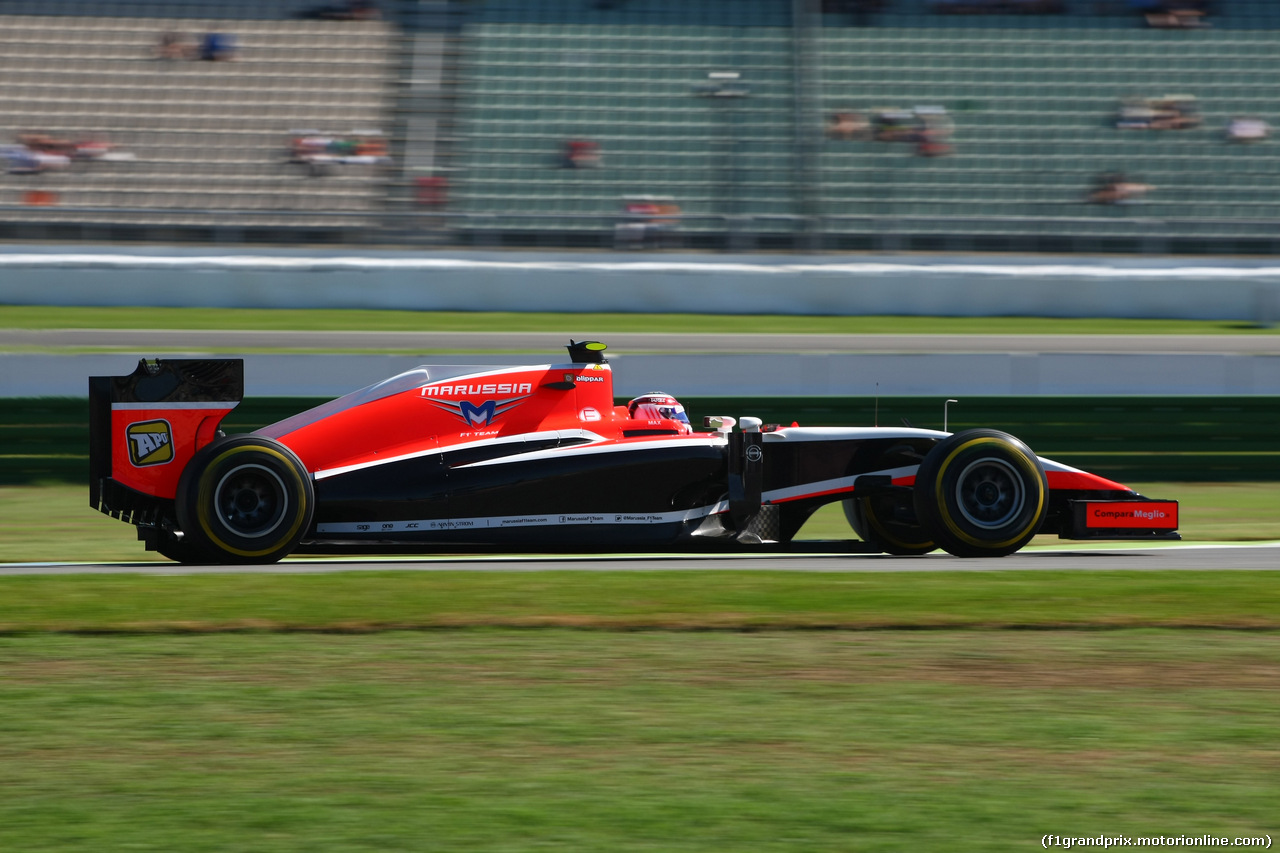 GP GERMANIA, 18.07.2014- Prove Libere 1, Max Chilton (GBR), Marussia F1 Team MR03
