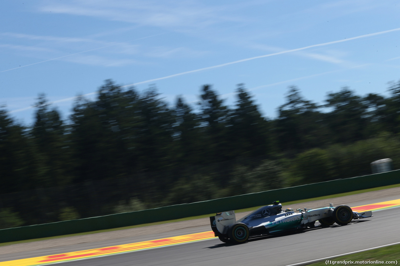 GP GERMANIA, 18.07.2014- Prove Libere 1, Nico Rosberg (GER) Mercedes AMG F1 W05