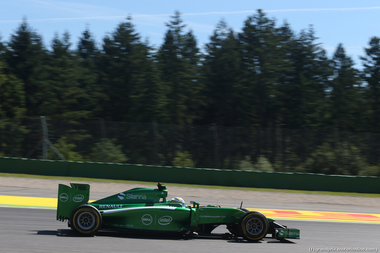 GP GERMANIA, 18.07.2014- Prove Libere 1, Marcus Ericsson (SWE) Caterham F1 Team CT-04