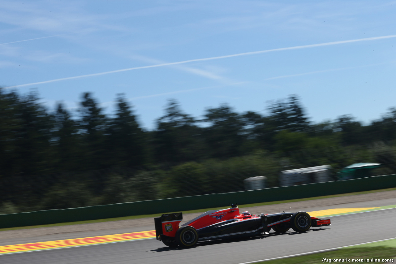 GP GERMANIA, 18.07.2014- Prove Libere 1, Jules Bianchi (FRA) Marussia F1 Team MR03