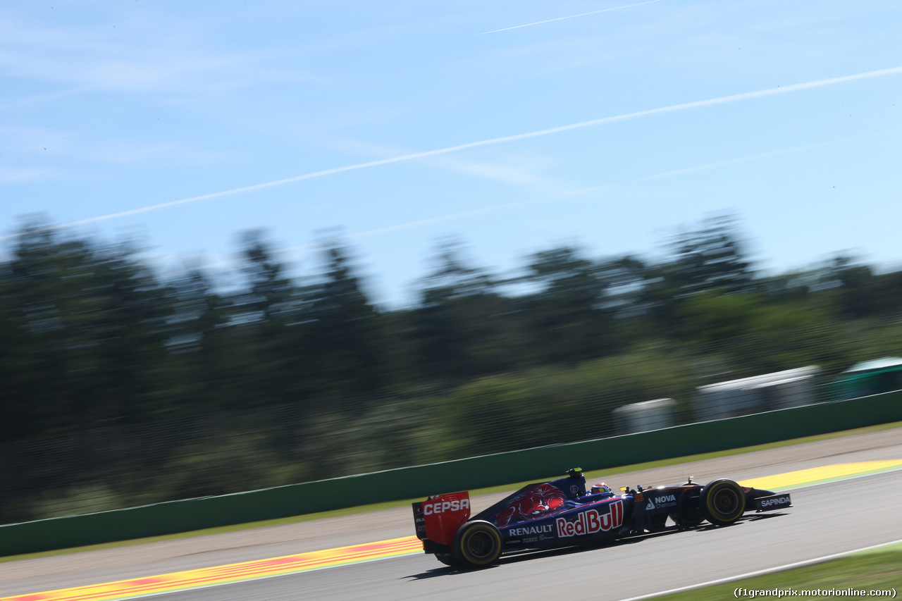 GP GERMANIA, 18.07.2014- Prove Libere 1, Daniil Kvyat (RUS) Scuderia Toro Rosso STR9