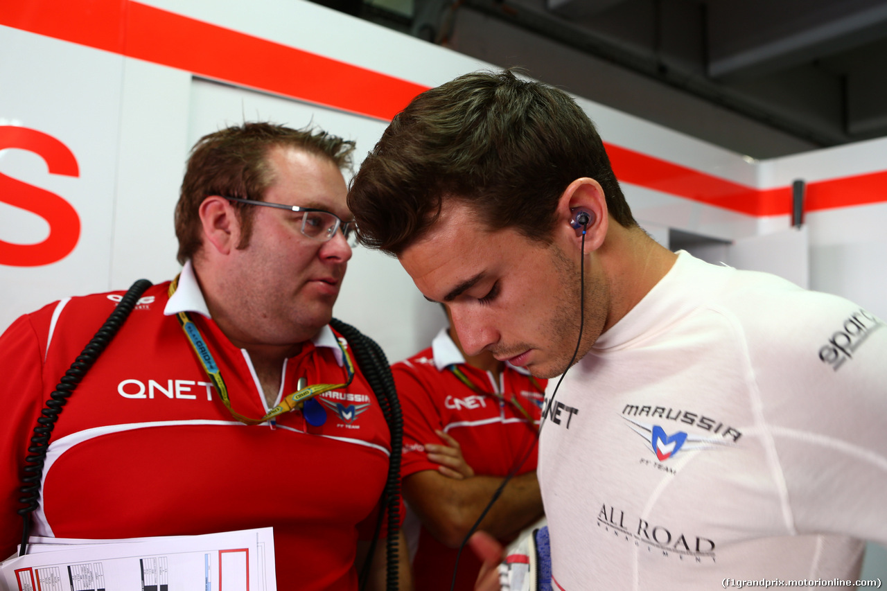 GP GERMANIA, 18.07.2014- Prove Libere 1, Jules Bianchi (FRA) Marussia F1 Team MR03