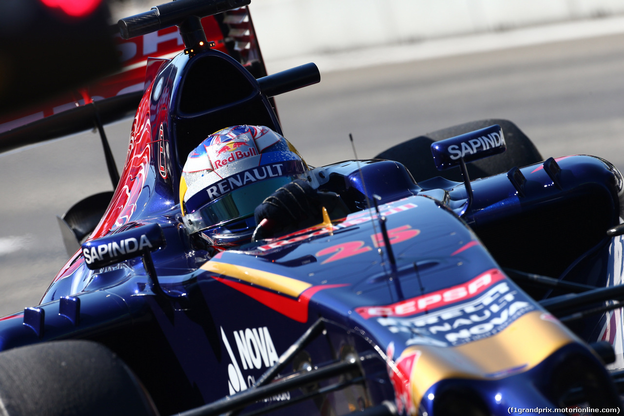 GP GERMANIA, 18.07.2014- Prove Libere 1, Jean-Eric Vergne (FRA) Scuderia Toro Rosso STR9
