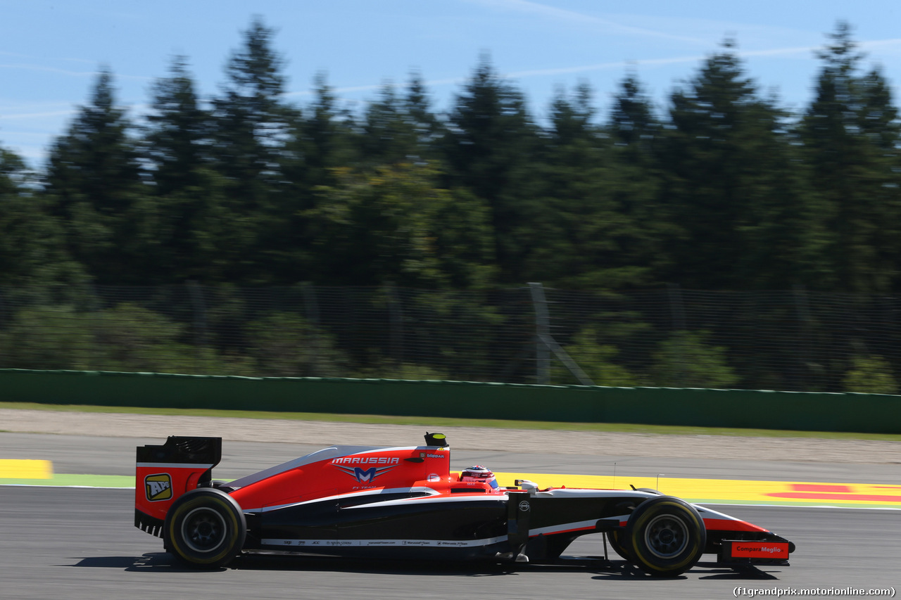 GP GERMANIA, 18.07.2014- Prove Libere 1, Max Chilton (GBR), Marussia F1 Team MR03