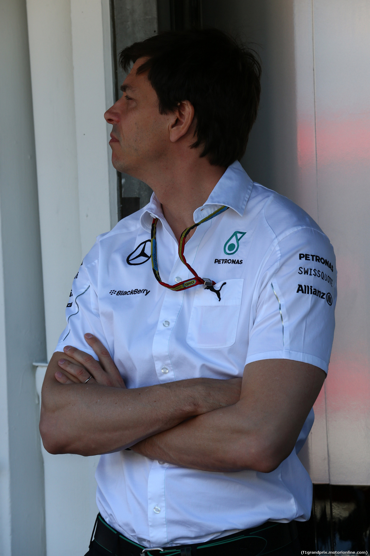 GP GERMANIA, 18.07.2014- Prove Libere 1, Toto Wolff (AUT) Sporting Director Mercedes-Benztw