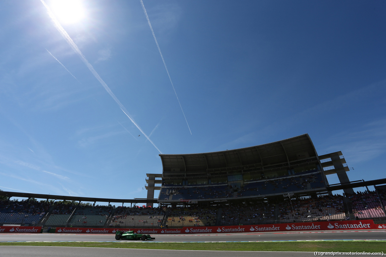 GP GERMANIA, 18.07.2014- Prove Libere 1, Marcus Ericsson (SWE) Caterham F1 Team CT-04