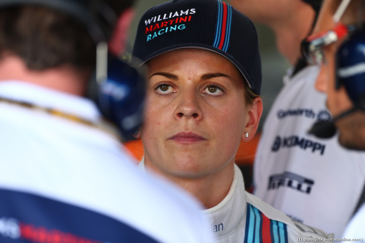 GP GERMANIA, 18.07.2014- Prove Libere 1, Susie Wolff (GBR) Williams F1 Team FW36