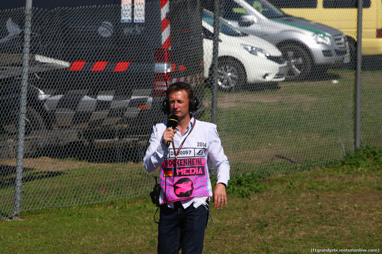 GP GERMANIA, 18.07.2014- Prove Libere 1, Allan McNish (SCO)