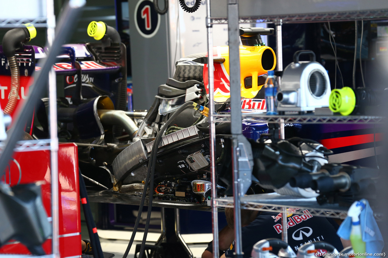 GP GERMANIA, 18.07.2014- Prove Libere 1, Redbull Tech Detail