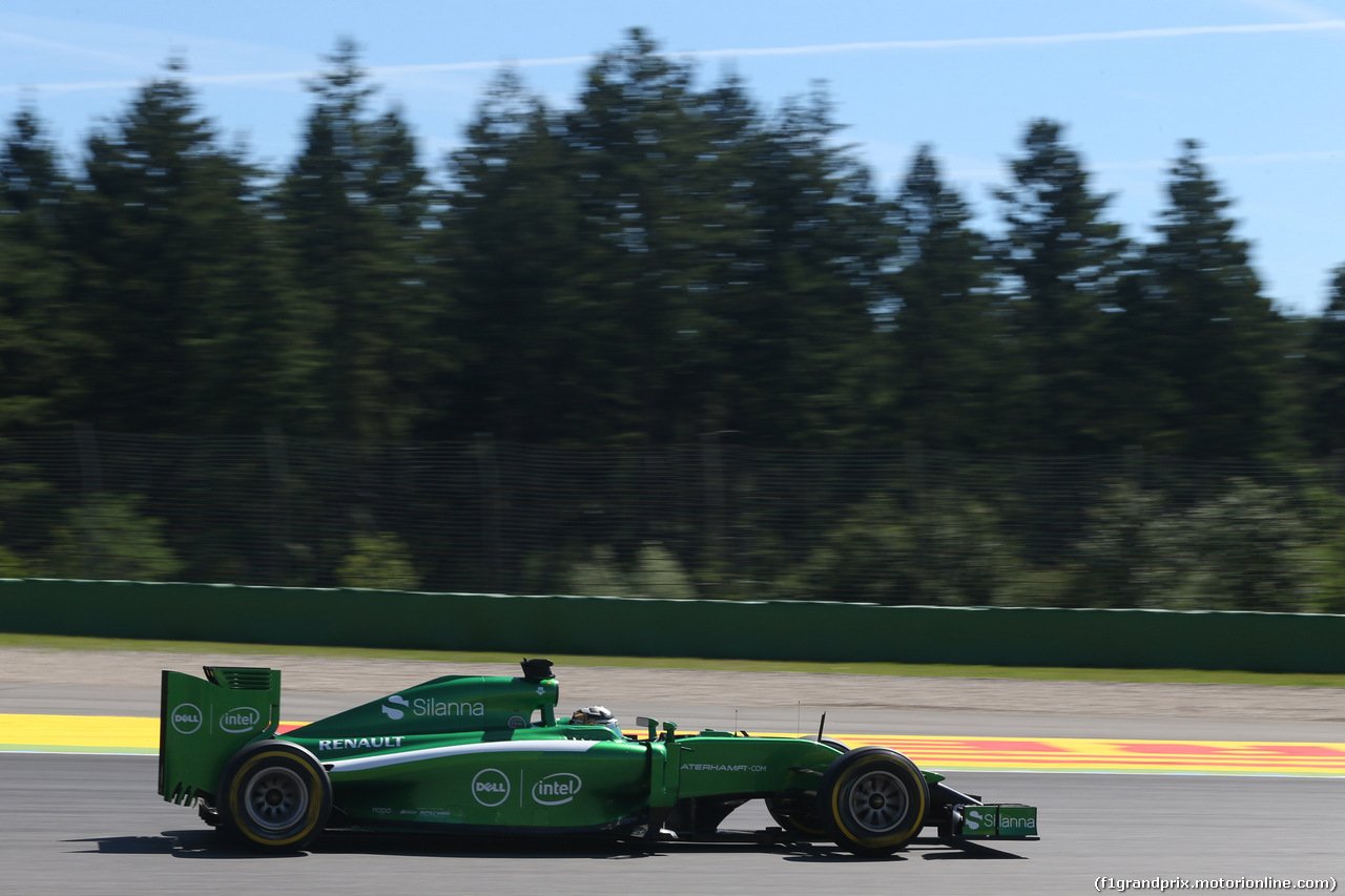 GP GERMANIA, 18.07.2014- Prove Libere 1, Kamui Kobayashi (JPN) Caterham F1 Team CT05
