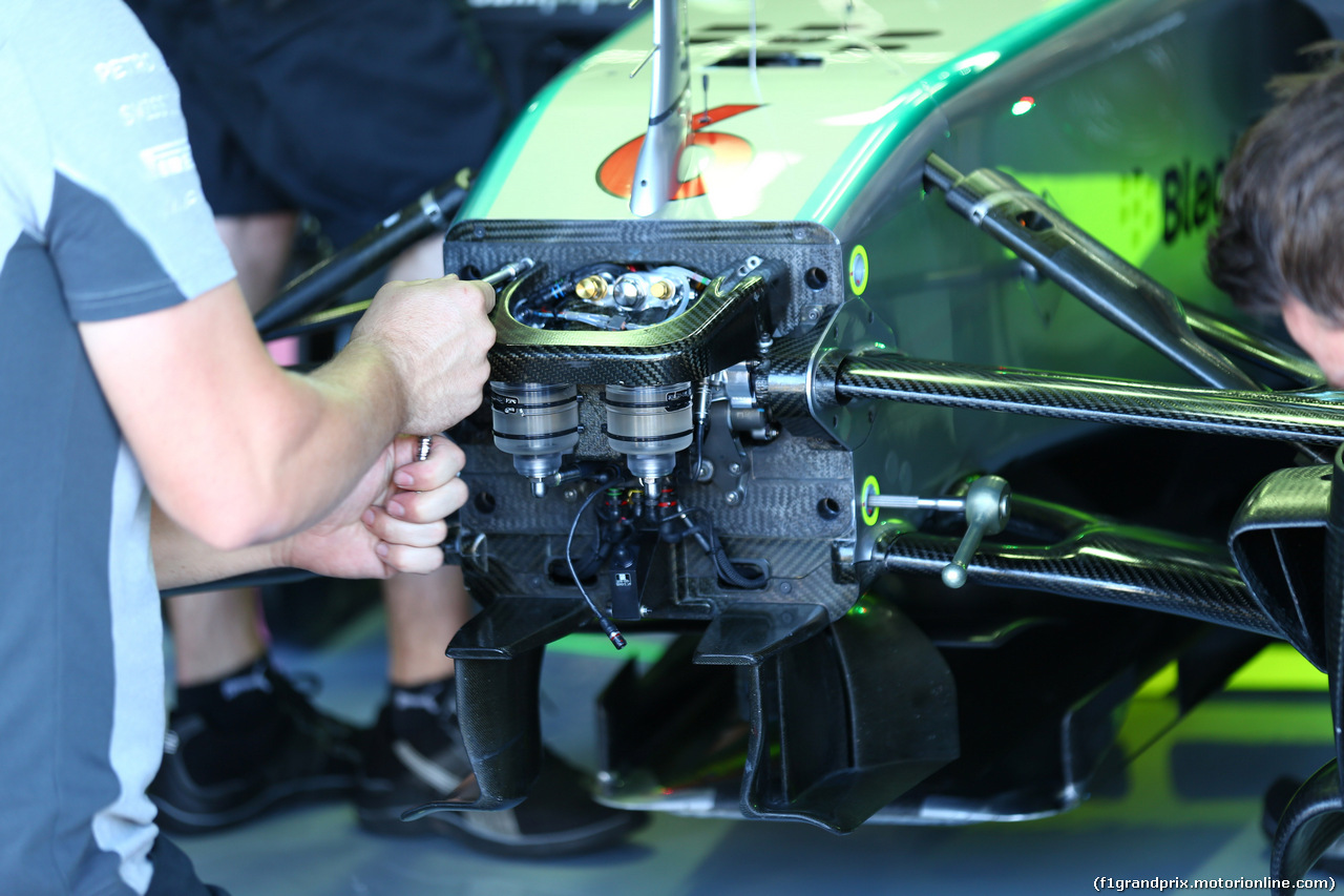 GP GERMANIA, 18.07.2014- Prove Libere 1, Meclaren Tech Detail