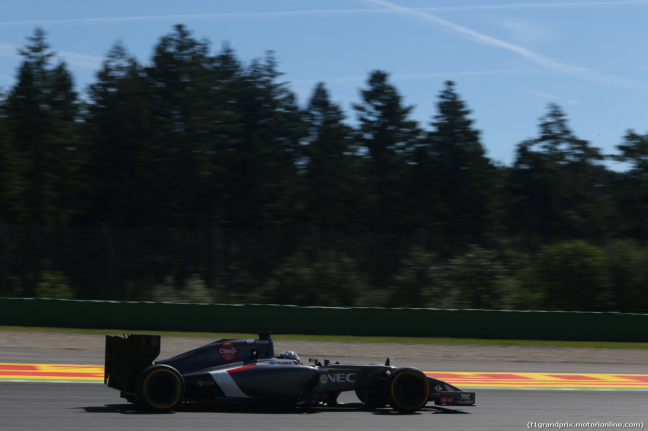 GP GERMANIA, 18.07.2014- Prove Libere 1, Adrian Sutil (GER) Sauber F1 Team C33