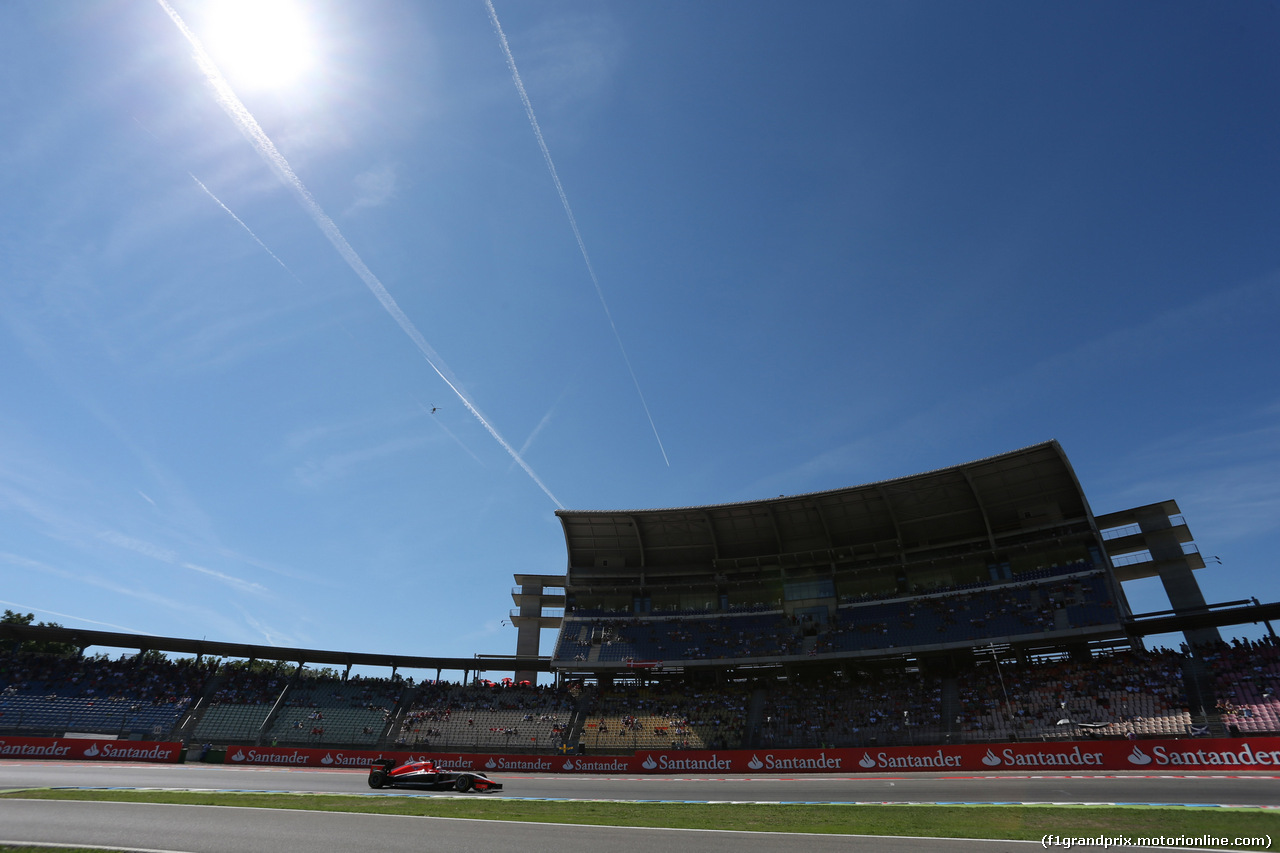 GP GERMANIA, 18.07.2014- Prove Libere 1, Jules Bianchi (FRA) Marussia F1 Team MR03