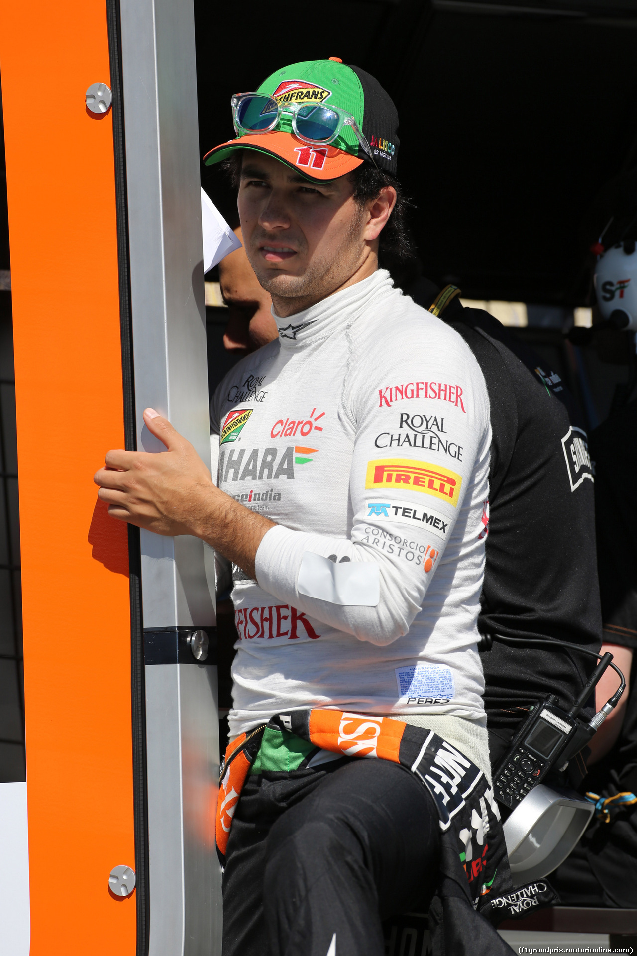 GP GERMANIA, 18.07.2014- Prove Libere 1, Sergio Perez (MEX) Sahara Force India F1 Team VJM07