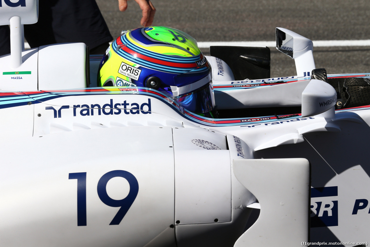 GP GERMANIA, 18.07.2014- Prove Libere 1, Felipe Massa (BRA) Williams F1 Team FW36
