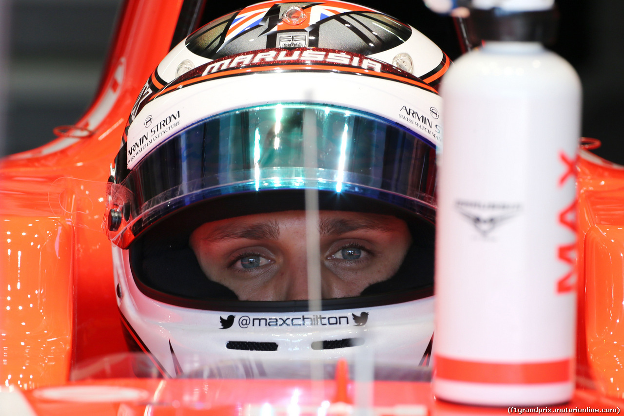 GP GERMANIA, Max Chilton (GBR), Marussia F1 Team 
18.07.2014. Formula 1 World Championship, Rd 10, German Grand Prix, Hockenheim, Germany, Practice Day.