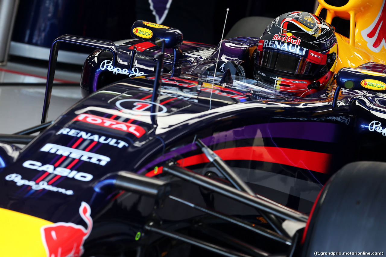 GP GERMANIA, Sebastian Vettel (GER) Red Bull Racing RB10.
18.07.2014. Formula 1 World Championship, Rd 10, German Grand Prix, Hockenheim, Germany, Practice Day.