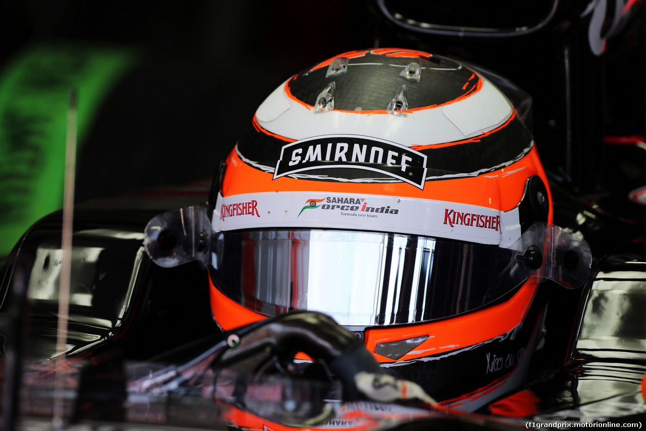 GP GERMANIA, Nico Hulkenberg (GER) Sahara Force India F1 VJM07.
18.07.2014. Formula 1 World Championship, Rd 10, German Grand Prix, Hockenheim, Germany, Practice Day.