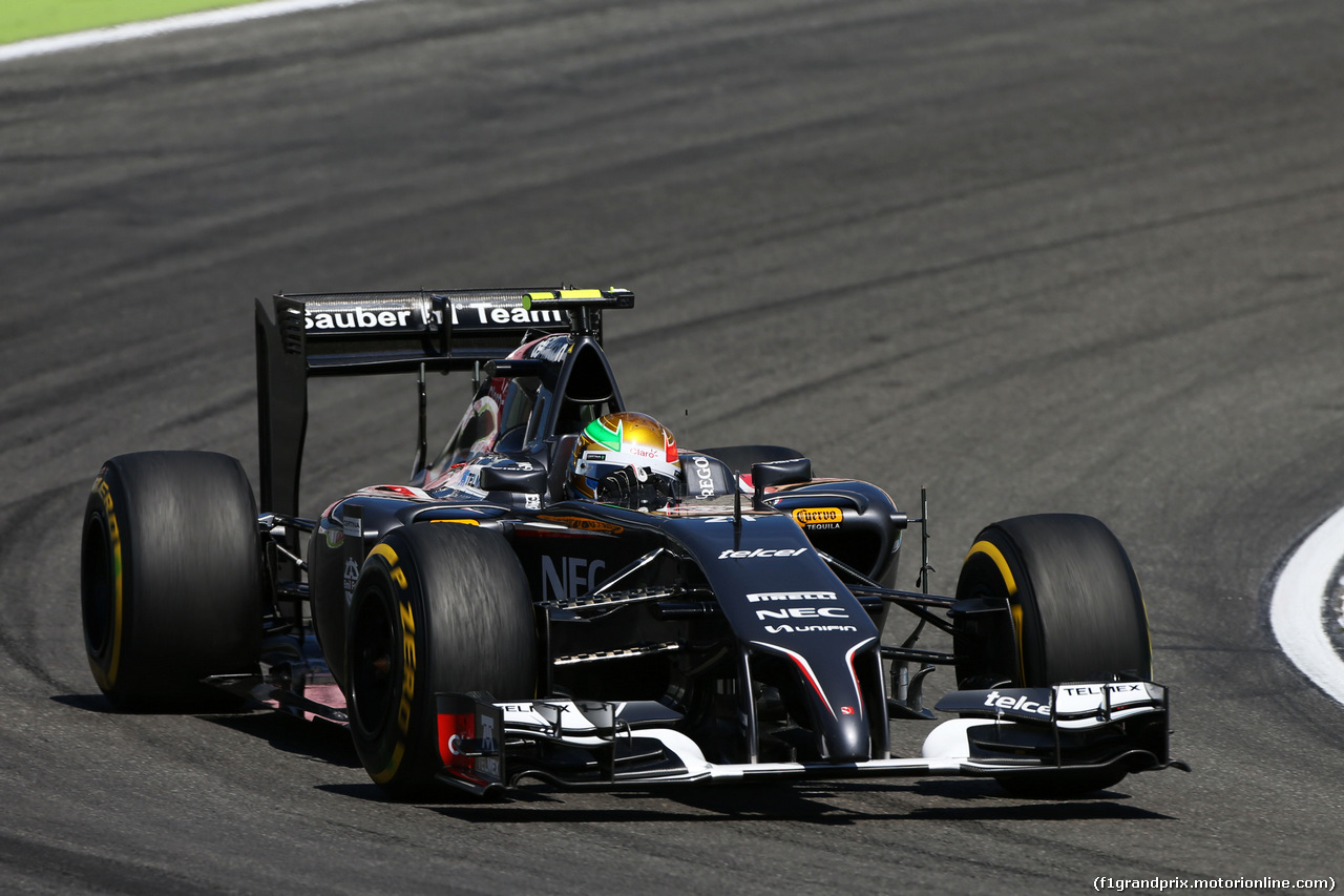 GP GERMANIA, Esteban Gutierrez (MEX) Sauber C33.
18.07.2014. Formula 1 World Championship, Rd 10, German Grand Prix, Hockenheim, Germany, Practice Day.