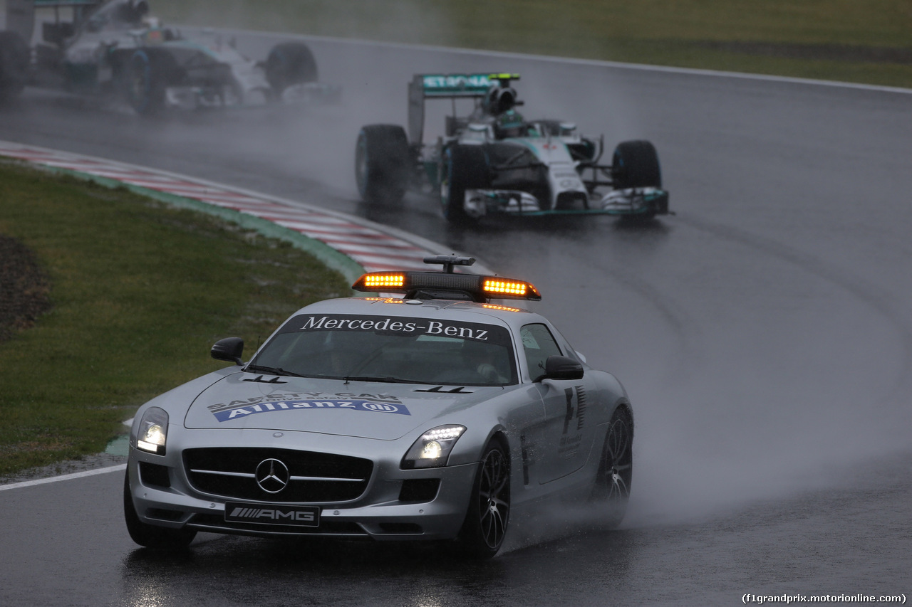 GP GIAPPONE, 05.10.2014 - Gara, The Safety car on the track