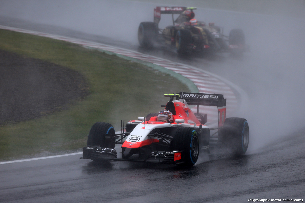 GP GIAPPONE, 05.10.2014 - Gara, Max Chilton (GBR), Marussia F1 Team MR03
