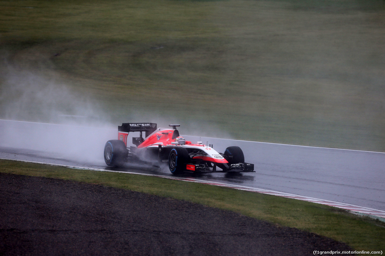 GP GIAPPONE, 05.10.2014 - Gara, Jules Bianchi (FRA) Marussia F1 Team MR03