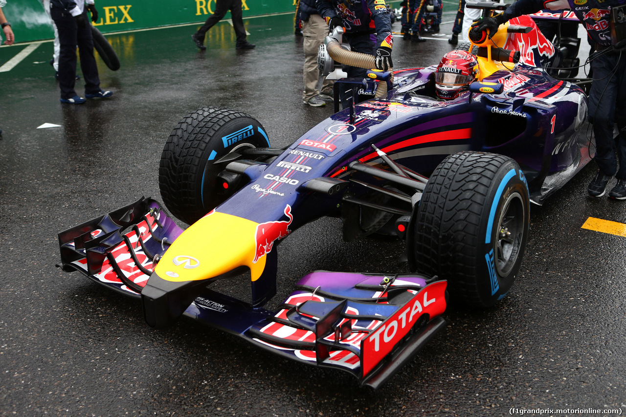GP GIAPPONE, 05.10.2014 - Gara, Sebastian Vettel (GER) Red Bull Racing RB10