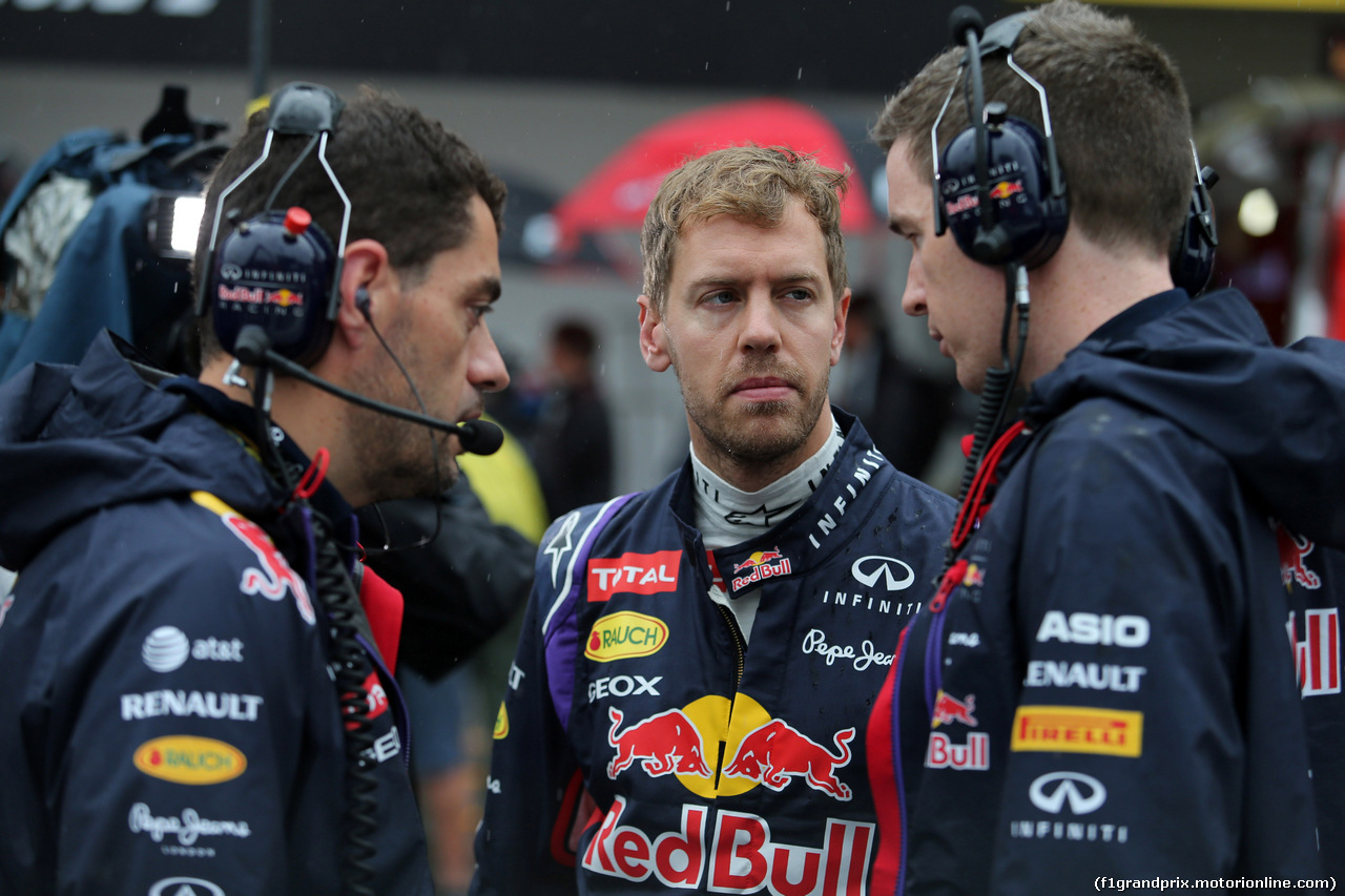 GP GIAPPONE, 05.10.2014 - Gara, Sebastian Vettel (GER) Red Bull Racing RB10