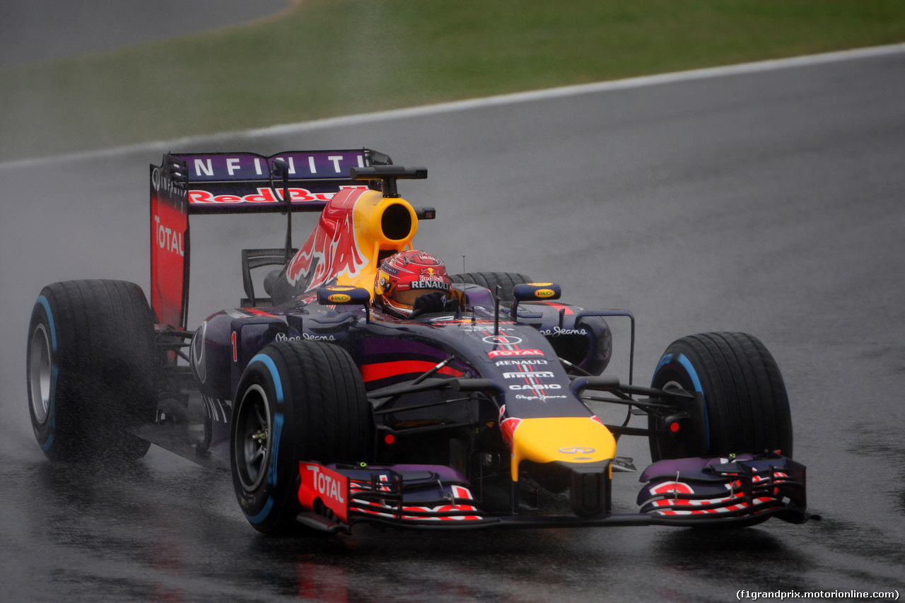 GP GIAPPONE, 05.10.2014 - Gara, Sebastian Vettel (GER) Red Bull Racing RB10