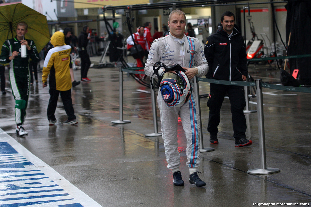 GP GIAPPONE, 05.10.2014 - Gara, Valtteri Bottas (FIN) Williams F1 Team FW36