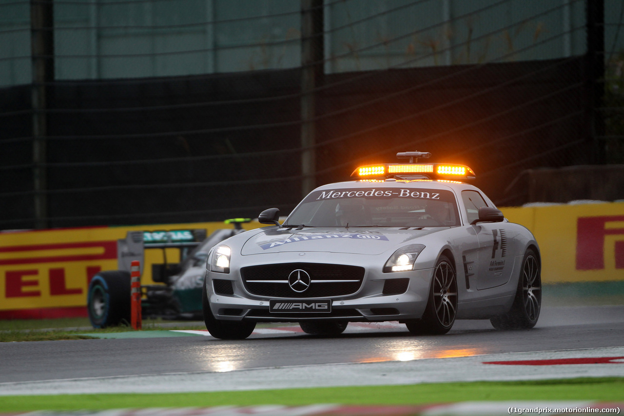 GP GIAPPONE, 05.10.2014 - Gara, The Safety car on the track