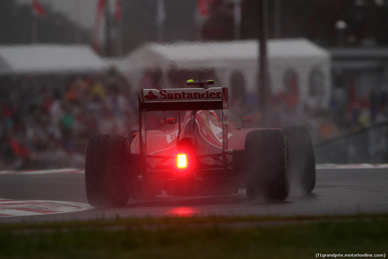 GP GIAPPONE, 05.10.2014 - Gara, Kimi Raikkonen (FIN) Ferrari F14-T