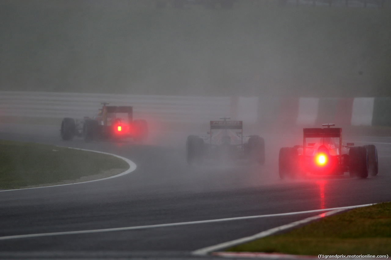 GP GIAPPONE, 05.10.2014 - Gara, Action