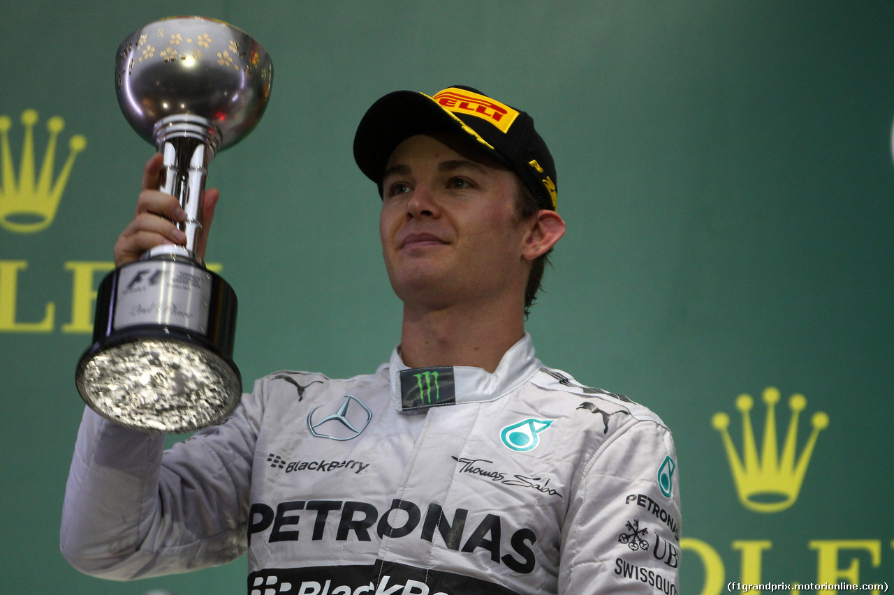 GP GIAPPONE, 05.10.2014 - Gara, secondo Nico Rosberg (GER) Mercedes AMG F1 W05