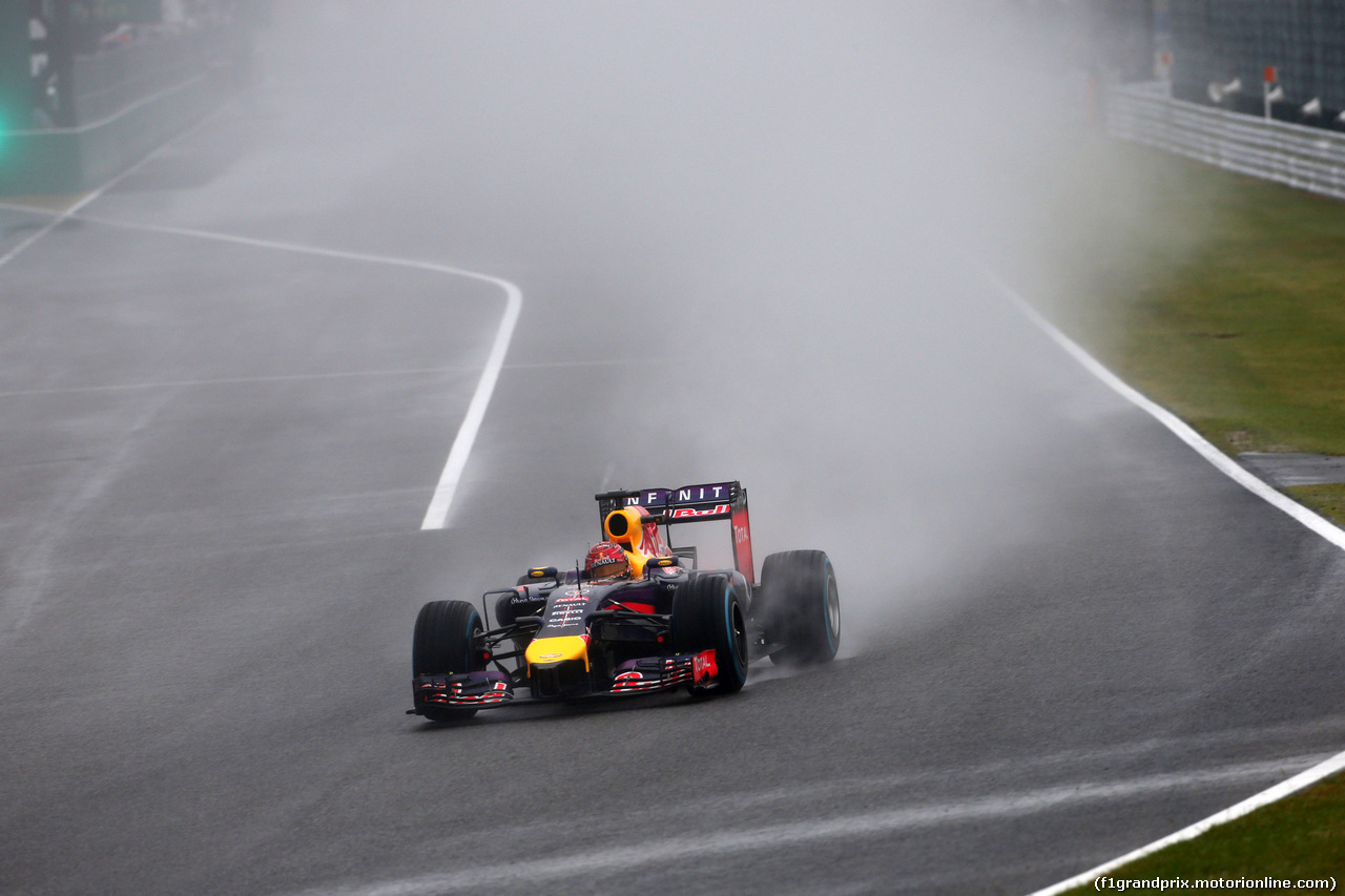 GP GIAPPONE, 05.10.2014 - Gara, Sebastian Vettel (GER) Red Bull Racing RB10