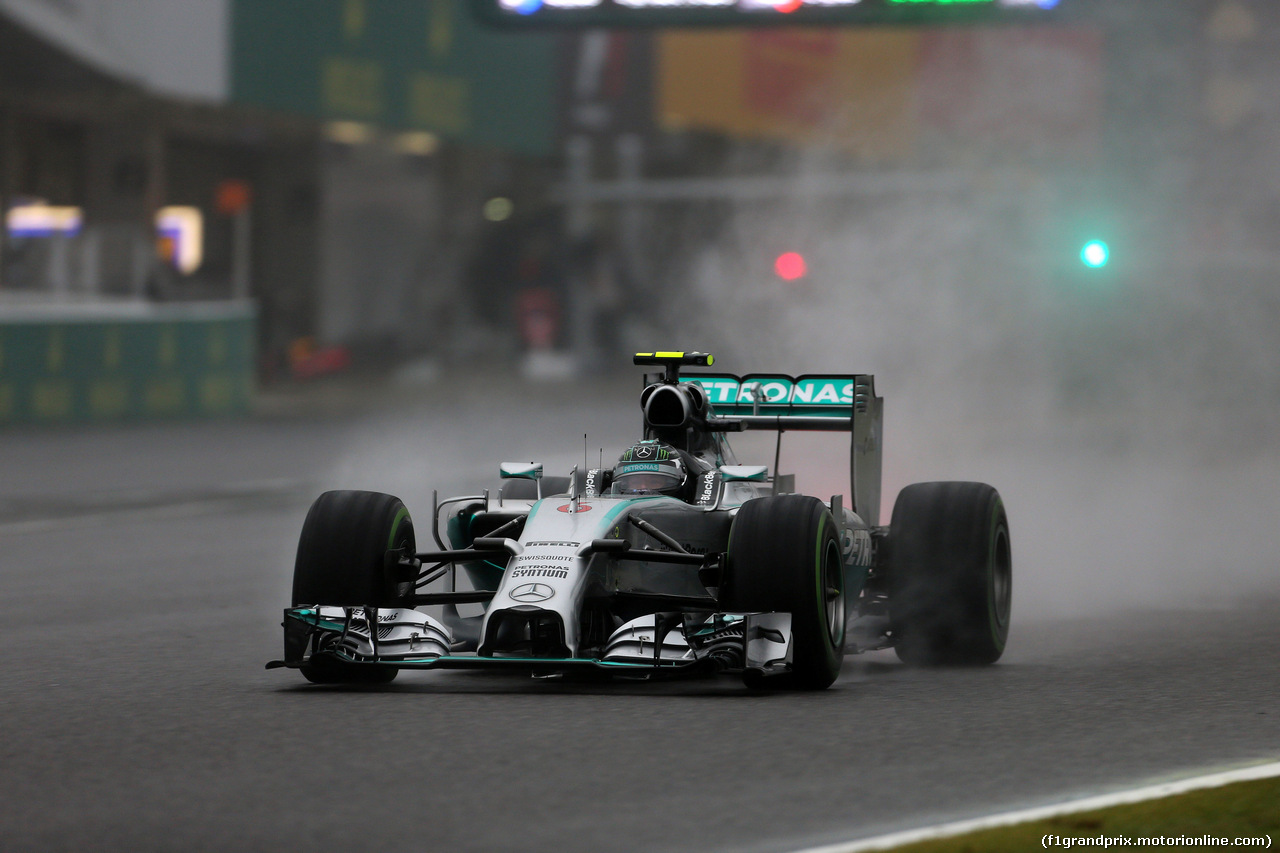 GP GIAPPONE, 05.10.2014 - Gara, Nico Rosberg (GER) Mercedes AMG F1 W05