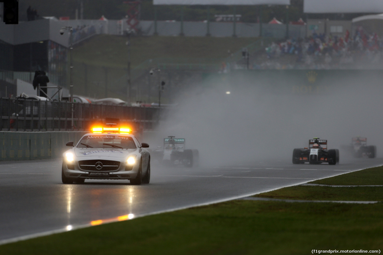 GP GIAPPONE, 05.10.2014 - Gara, The Safety car on the track