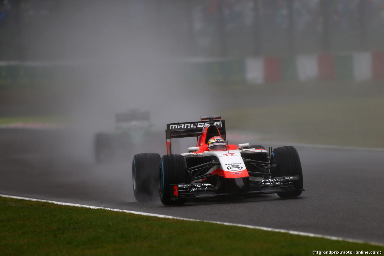 GP GIAPPONE, 05.10.2014 - Gara, Jules Bianchi (FRA) Marussia F1 Team MR03