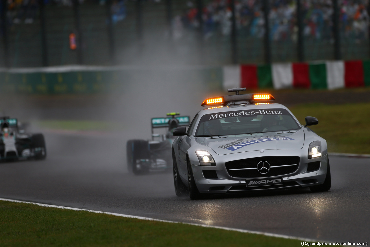 GP GIAPPONE, 05.10.2014 - Gara, The Safety car on the track