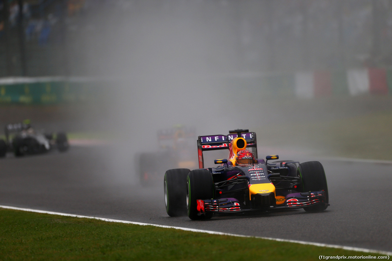 GP GIAPPONE, 05.10.2014 - Gara, Sebastian Vettel (GER) Red Bull Racing RB10