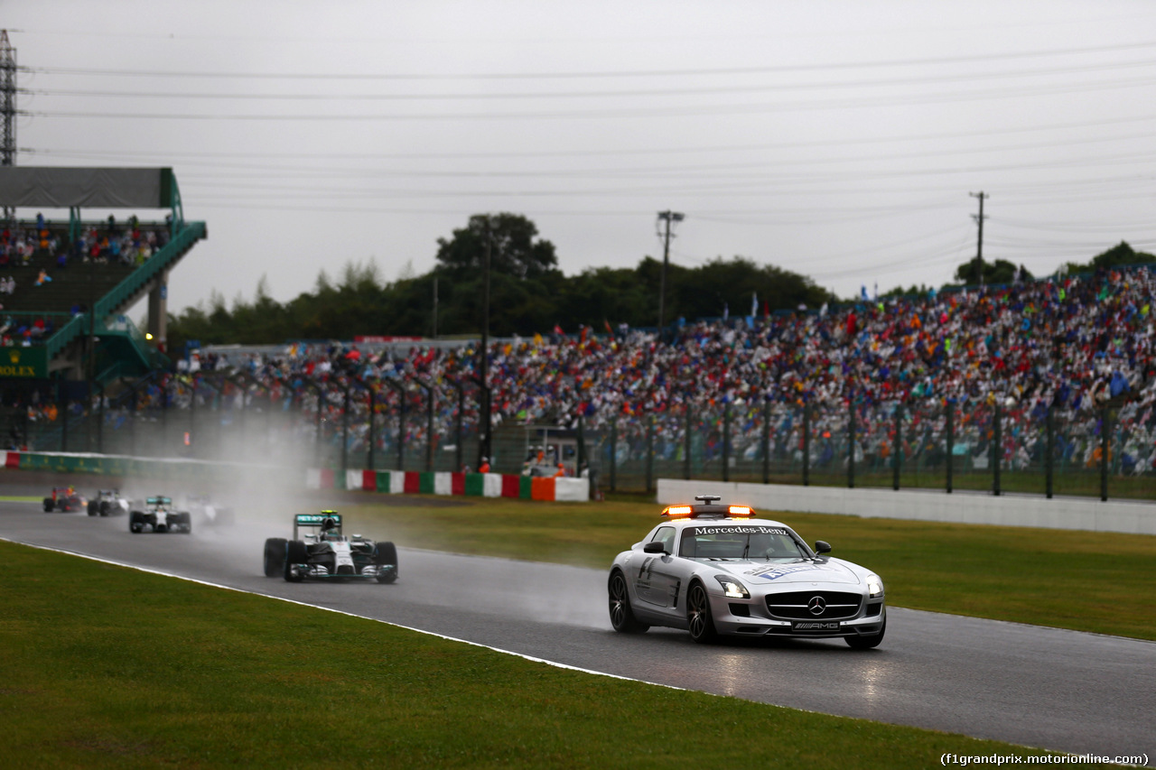 GP GIAPPONE, 05.10.2014 - Gara, The Safety car on the track