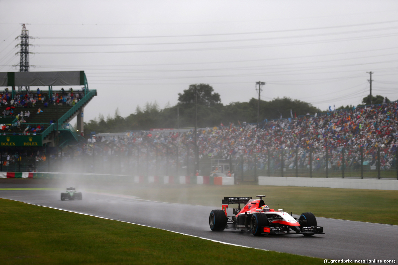 GP GIAPPONE, 05.10.2014 - Gara, Jules Bianchi (FRA) Marussia F1 Team MR03