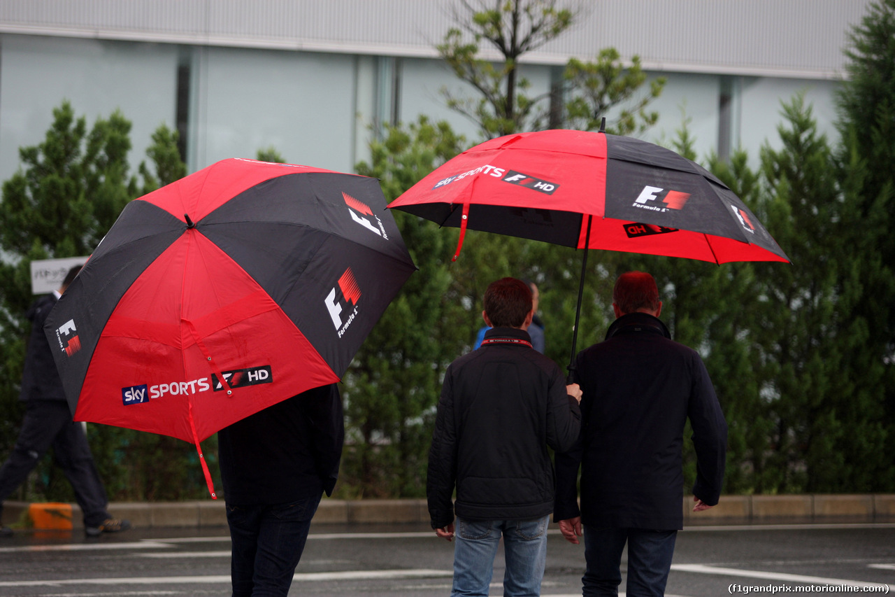 GP GIAPPONE, 05.10.2014 - Paddock