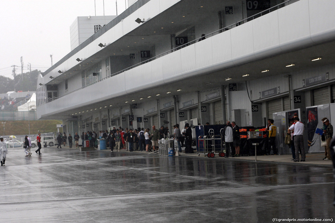 GP GIAPPONE, 05.10.2014 - Paddock