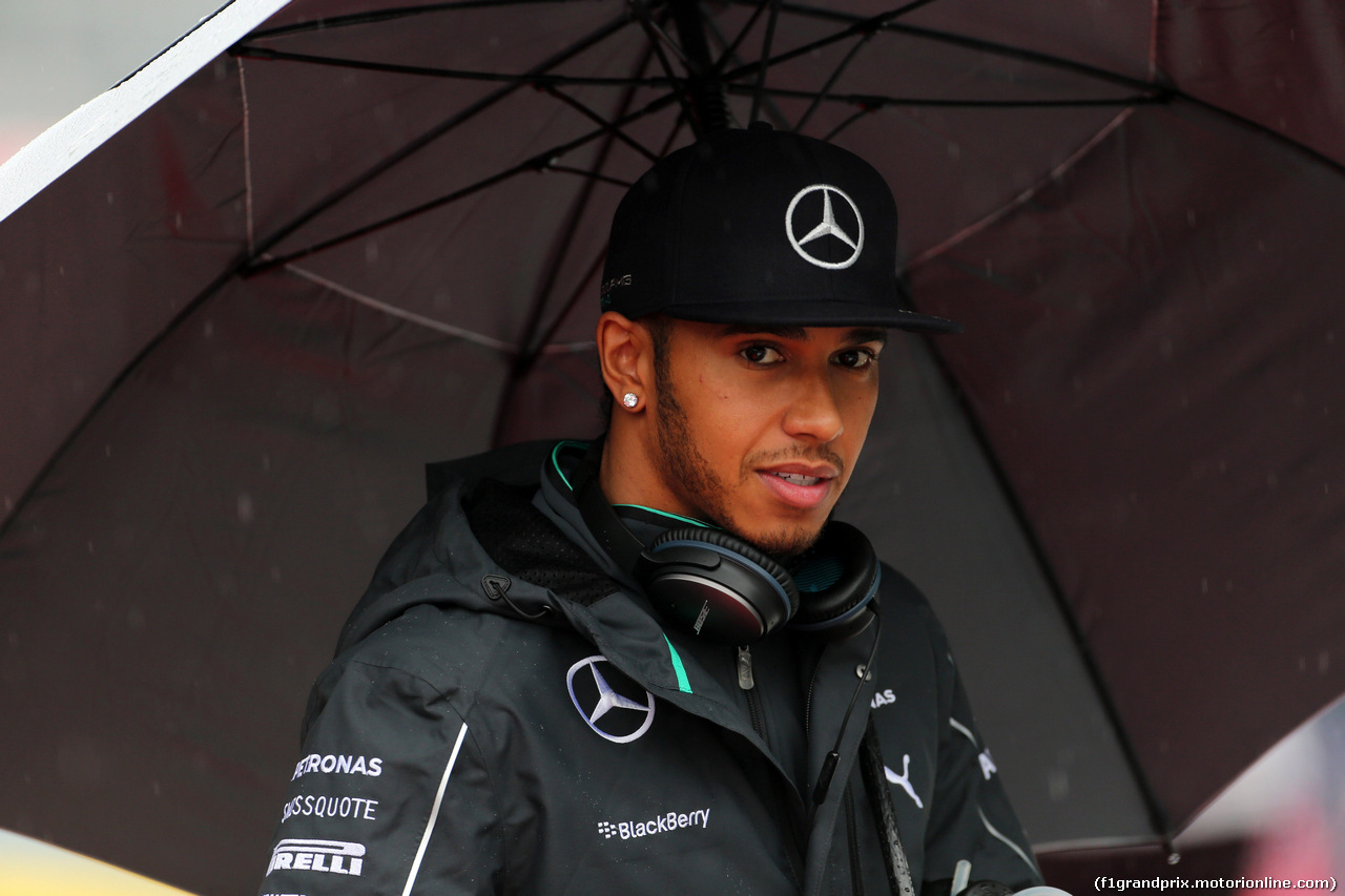 GP GIAPPONE, 05.10.2014 - Lewis Hamilton (GBR) Mercedes AMG F1 W05