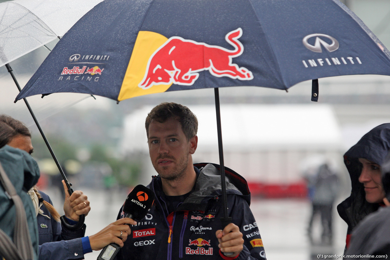 GP GIAPPONE, 05.10.2014 - Sebastian Vettel (GER) Red Bull Racing RB10